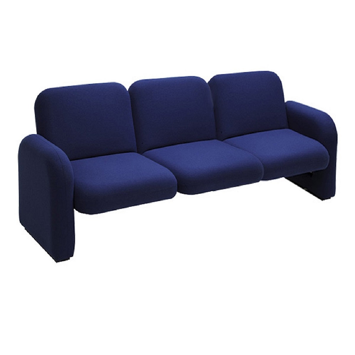 Sofá Vexon 3 plazas respaldo y asiento tapizado en tela