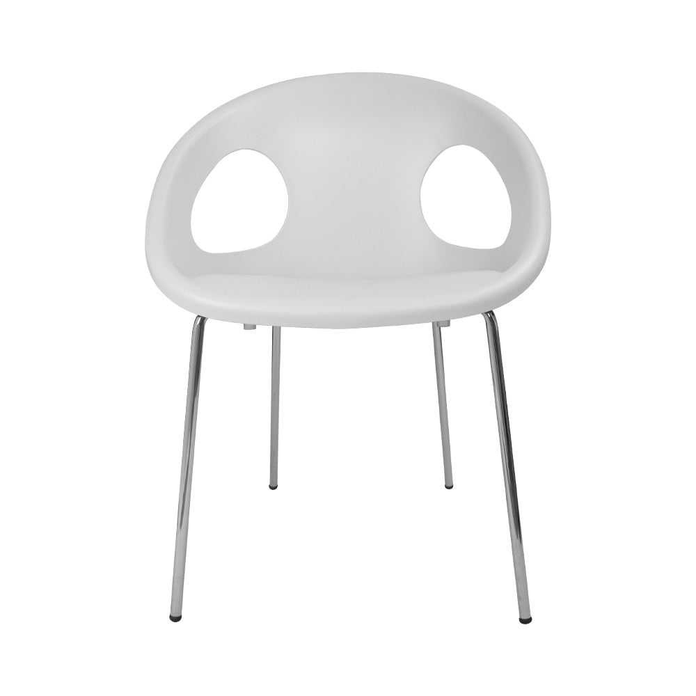 Silla de visita Droop base cromo