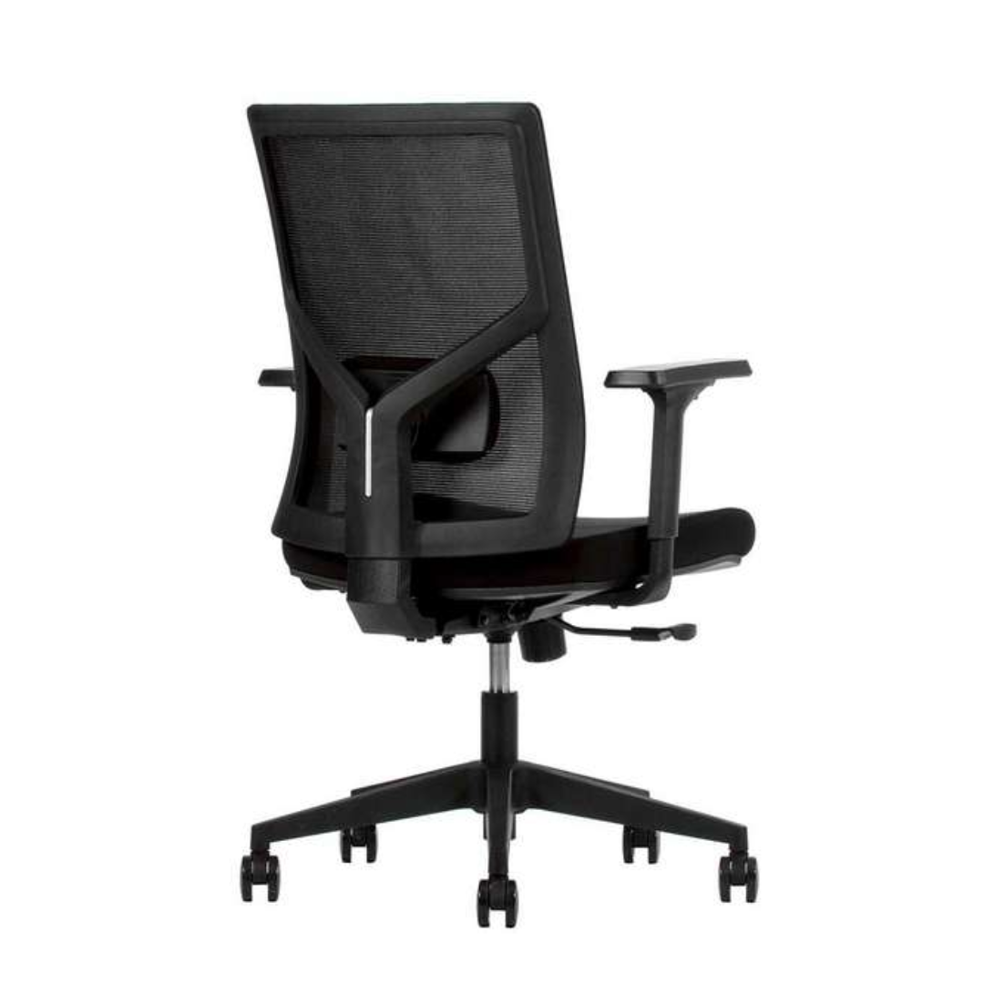 Sillon operativo Screen respaldo bajo y asiento tapizado en mesh con base de nylon