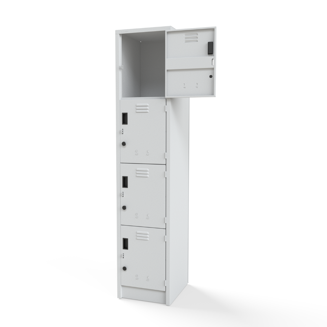 Locker metalico de 4 puertas eko L-3114