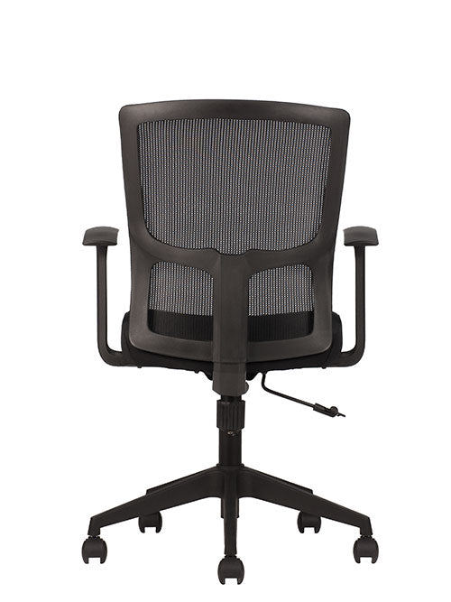 Silla ejecutiva Click respaldo y asiento tapizado en mesh con base nylon