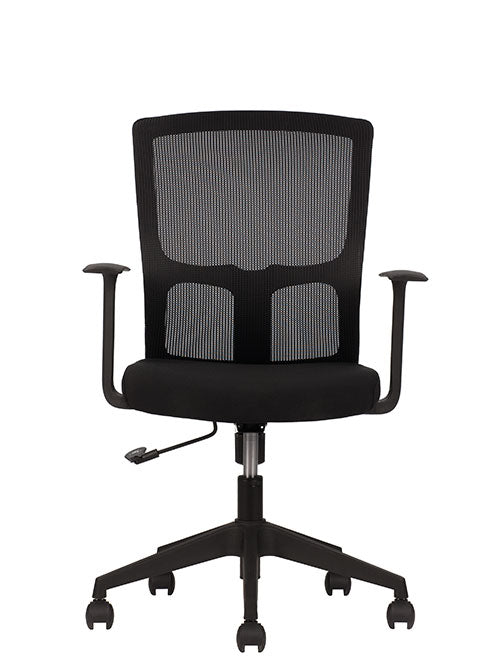 Silla ejecutiva Click respaldo y asiento tapizado en mesh con base nylon