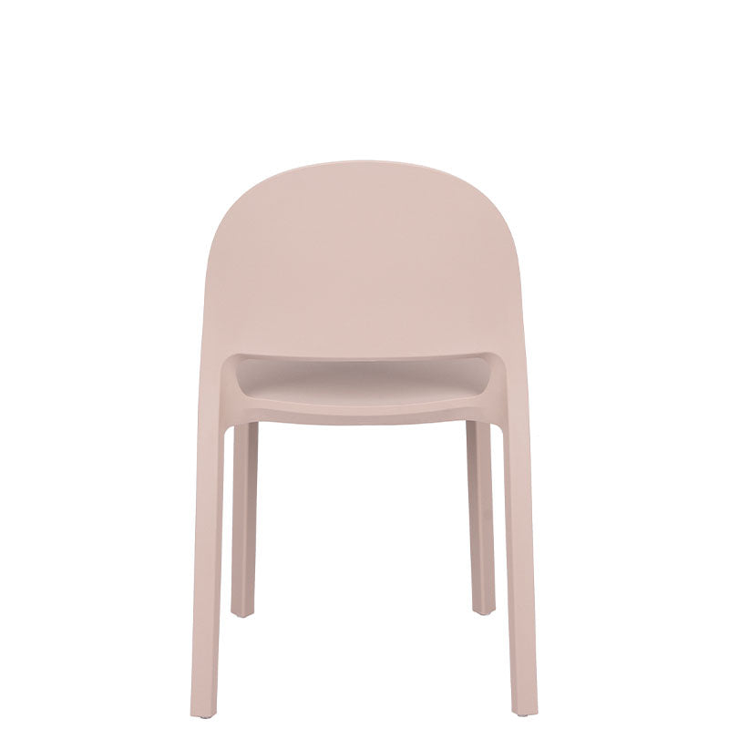 Silla de exterior Shine respaldo y asiento de polipropileno