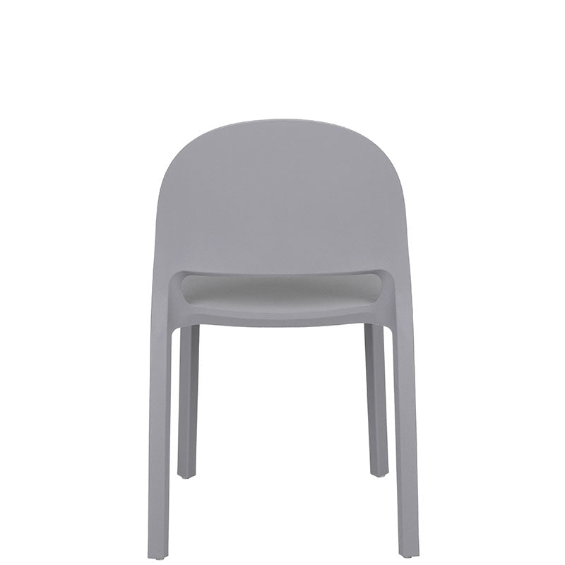 Silla de exterior Shine respaldo y asiento de polipropileno