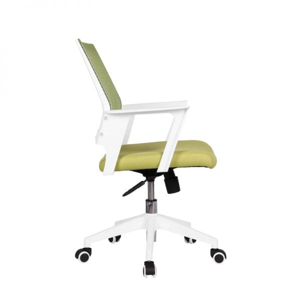 Sillón operativo Denny ID-632 respaldo y asiento tapizado en mesh con base nylon